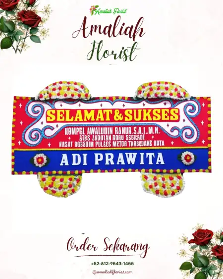 Papan Bunga Ucapan Selamat Kaliawi